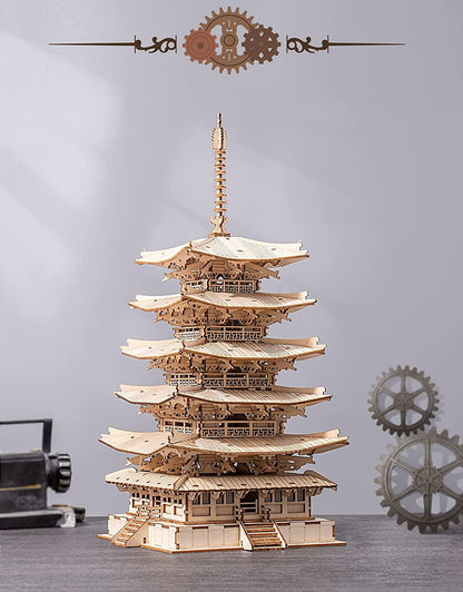 3D PUZZLE PAGODA YAPISI SETİ