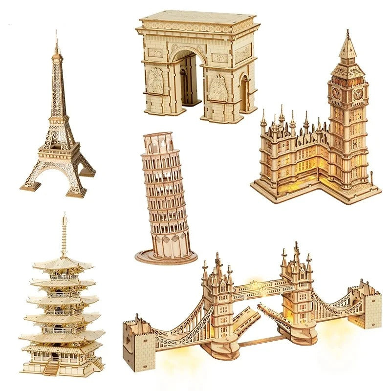 3D PUZZLE BİG BEN YAPISI SETİ