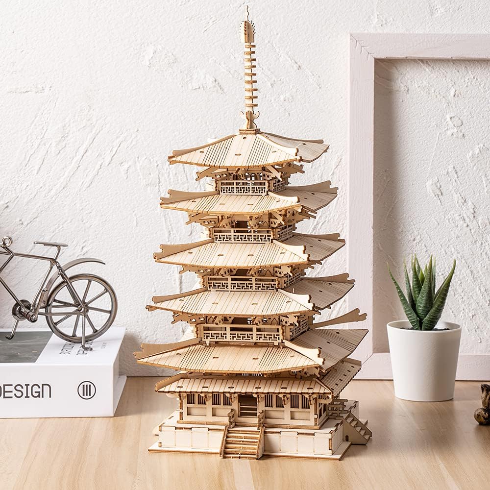 3D PUZZLE PAGODA YAPISI SETİ