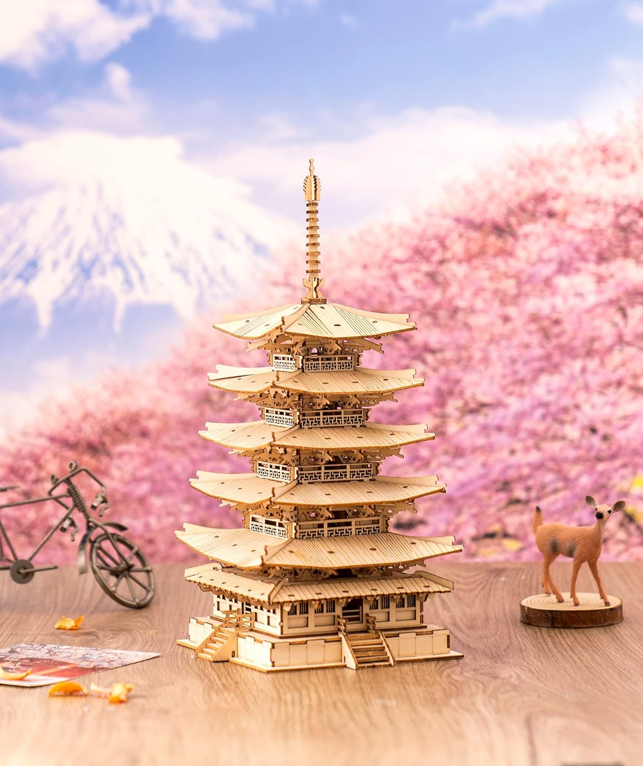 3D PUZZLE PAGODA YAPISI SETİ